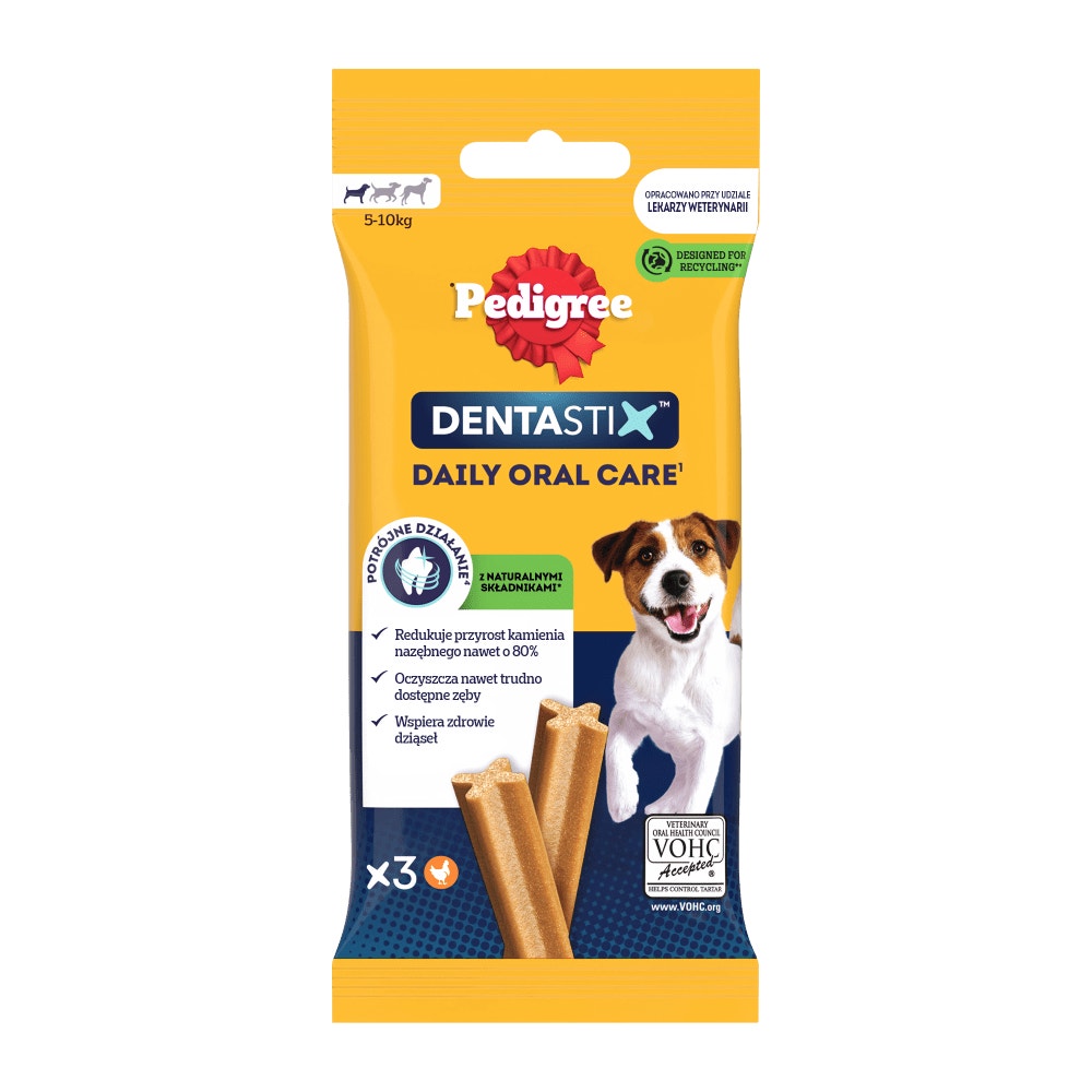 PEDIGREE® DentaStix™ Małe Rasy 3, 7, 28 & 56 sztuk