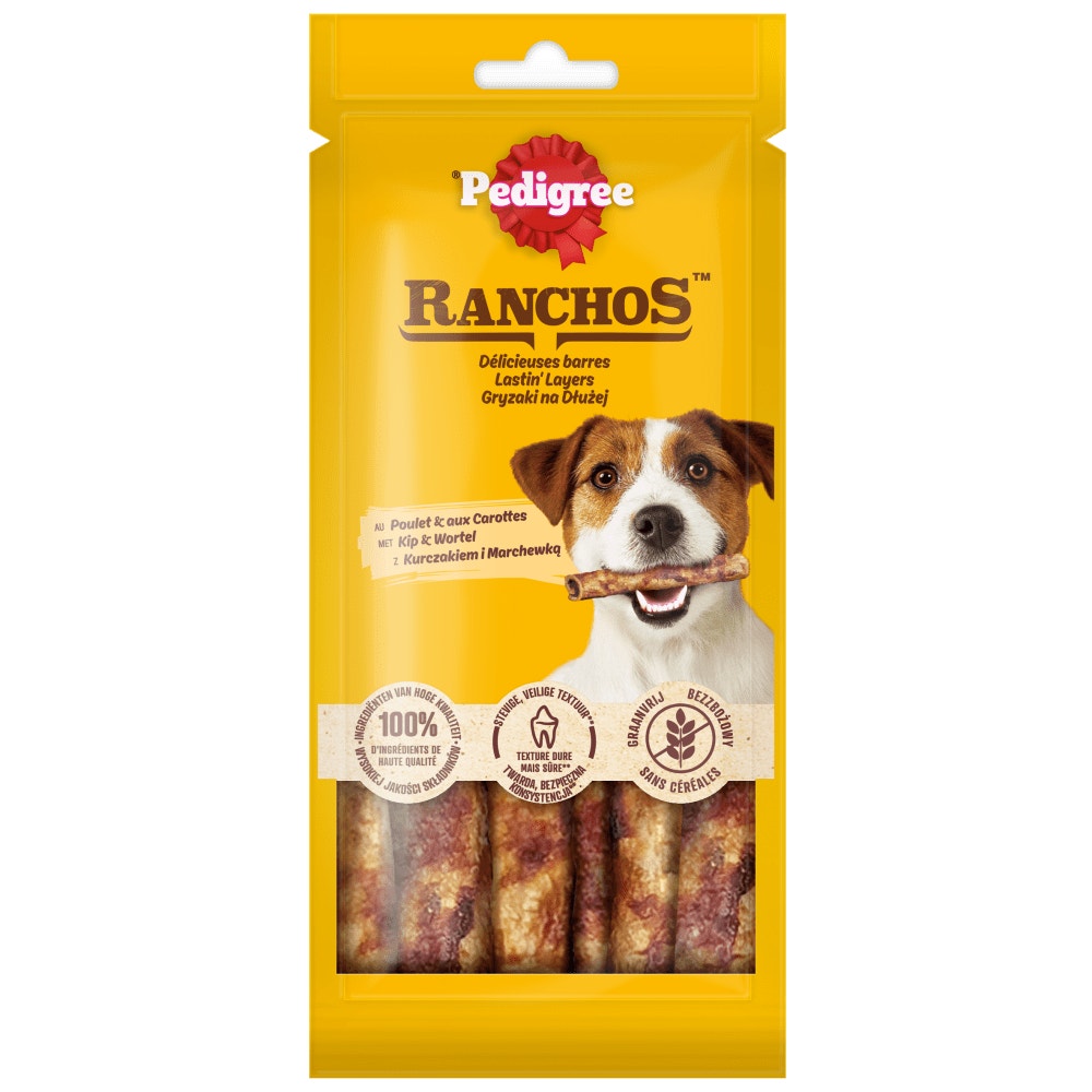 PEDIGREE® Ranchos™ Gryzaki na Dłużej Kurczak 40g
